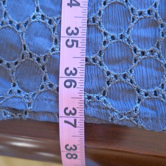 NWT SUGARLIPS silk crochet dress grey silve eyelet Sml babydoll y2k fairy - Picture 12 of 15